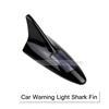 Black Car Auto Shark Fin Antenna Style Warning Tail Lamp