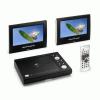 Lenco MES-219 auts DVD/MPEG4 lejtsz - 2 monitorral