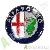 Emblma F& F 4db-os Alfa Romeo 52mm mgyants rak