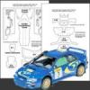 Tamiya 24199 Subaru Impreza WRC 98 1 24 Aut Car kits