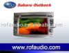 For Subaru Outback car gps navigation with rds ipod gps