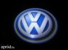 Ajt mrkajelzs Volkswagen emblma LED Logo 1 pr