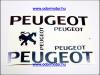 Peugeot UNIVERZLIS Matrica Kszlet Peugeot - 4490