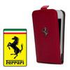 Ferrari APPLE IPhone 5 Flip tok - FEFFFLP5RE - ll, br, mgneses zrds - PIROS - GYRI