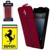 Ferrari California APPLE IPhone 5 Flip tok - FECFFL5R - ll, br, mgneses zrds - PIROS/FEKETE - GYRI