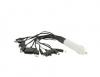 Portable 10 in 1 Car Charger Adapter for iPhone/iPod (White)