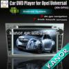 KN-OP02 car radio dvd gps navigation system Android 4.0 multimedia system opel astra j car dvd gps