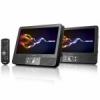  Lenco MES-403 duplamonitoros DVD lejtsz 2 x 9 LCD-vel (+ SD/MMC + USB csatlakoz)