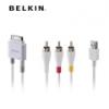 Belkin kompozit AV vide kbel + USB tlt, iPhone 3G / 3GS - 4 - F8Z361