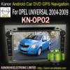 Opel zafira vectra c car radio dvd gps navigation system android 4.0 OS autoradio