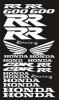 Honda CBR 600 RR, Honda Motorcycle Decals, Honda Motorcycle