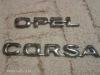 Opel Corsa emblma felirat