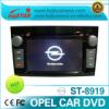 2 Din Opel Corsa/ Meriva/Vivaro car dvd player with dvd/cd/mp3/mp4/bluetooth/ipod/radio/tv/gps/3g! hot selling!