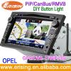 Erisin OPEL ZAFIRA 3D car radio gps ES1081P bluetooth