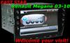 Renault Megane 03-10 car multimedia dvd device built-in radio usb sd mp3 mp4 bluetooth tv ipod gps dvb-t ES-1735
