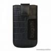 Bugatti SlimCase Croco black fekete szn ll brmobiltelefon tok 73 x 122 mm