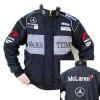 Mercedes Benz McLaren F1 Racing Jacket Black and Gray