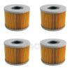 4PCS Motorcycle Oil Filter For Suzuki GSF250 Bandit GSX250 NEW