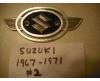 Suzuki T Model Gas Tank Badge