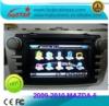 2 Din 7 inch Mazda 6 car dvd player with GPS Navigation system! 3G for internet searching!