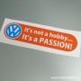 Volkswagen It s a Passion matrica