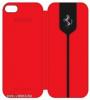 Ferrari iPhone 5 Flip cover br tok, Piros