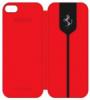 FERRARI br flip-tok Apple iPhone 5 - piros - FER-FEMTFLBKP5R