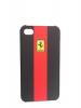 Ferrari GT Black/Red Rubber iPhone 4 Hard Case