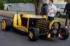 Fullsize car made from Lego bricks