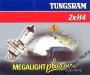 Tungsram/GE H4 MEGALIGHT Plus 60% 60/55W 12V 50440MPU aut izz