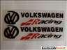 VW Racing matrica