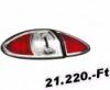 Dectane Alfa Romeo 147, 2001-2004-ig, piros-kristly tuning hts lmpa