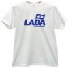LADA AUTOSPORT Cool T shirt in white