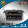 Ugode for Mazda 6 two din Car DVD player with in dash GPS navigation