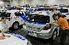 Korábban titokként kezelték a rendőrautó átalakításokat most azonban az Opel Astra matricázásáról fényhíd és rádió beszereléséről maga az ORFK közölt képeket