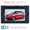 Volkswagen golf 4 car dvd car radio gps navigation for peugeot 307, golf VI 4 WS-7016