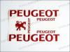 Peugeot felnimatrica Matrica emblma