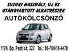 Suzuki használt új és utángyártott alkatrészek Autókölcsönző