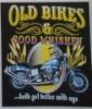 Old Bikes motoros póló